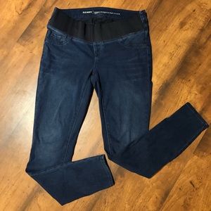 Dark Blue Maternity Stretch Jeans